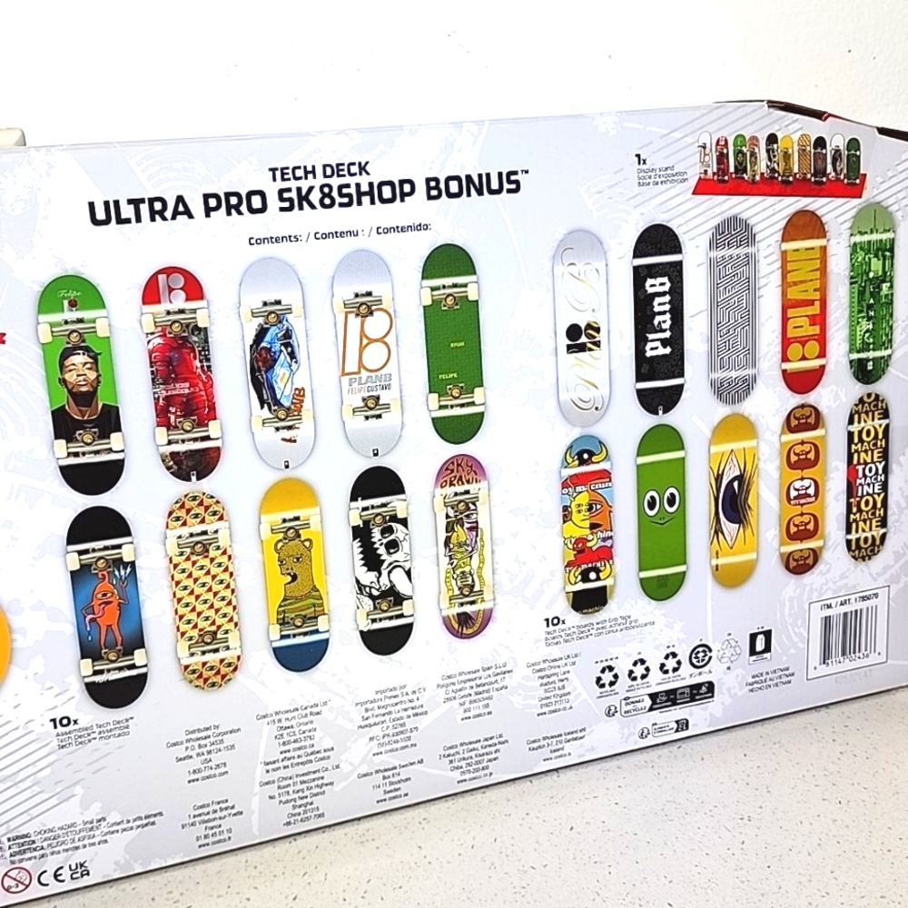 TECH DECK Ultra Pro 20 Bonus Pack Fingerboard Skateboards Sk8shop - Picture 9 of 9